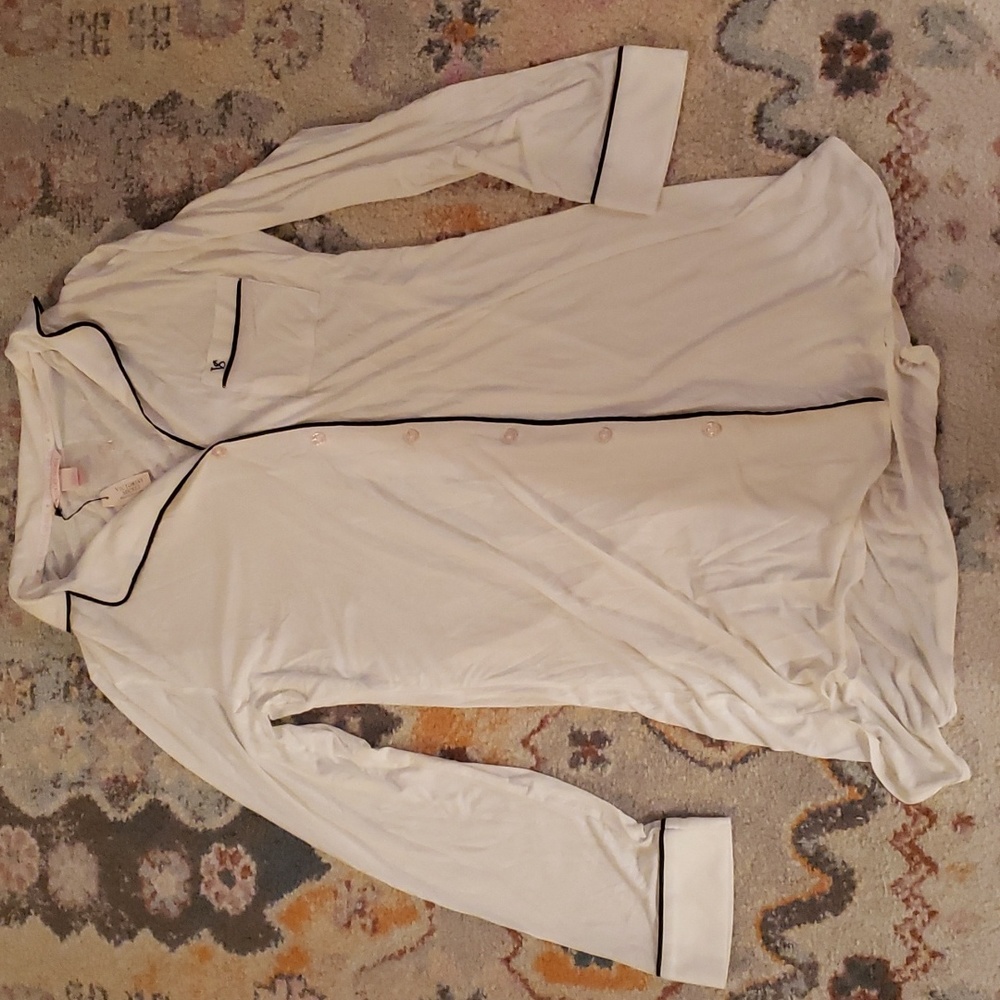 NWT Victoria's secret sleep shirt with collar